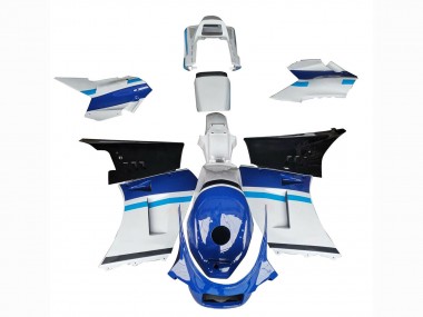 Carenados Moto Suzuki RG400 RG500 RG400/500 1984-1987 - Blanco Azul Negro Fábrica