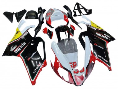 Carenados Moto Aprilia RSV1000 2003-2006 - Blanco Rojo Negro Amarillo 58 Fábrica