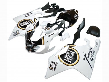 Carenados Moto Aprilia RSV1000 2003-2006 - Blanco Negro Lucky Strike Motul Michelin Fábrica