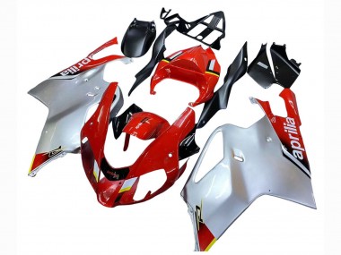 Carenados Moto Aprilia RSV1000 2003-2006 - Blanco Rojo Negro Fábrica