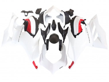Carenados Moto Ducati Panigale V2 2020-2024 - Blanco Rojo Negro Mate Fábrica