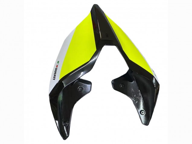 Carenados Moto Ducati Panigale V2 2020-2024 - Blanco Verde Lima Negro Brillante Stein Dinse VR 46 Fábrica
