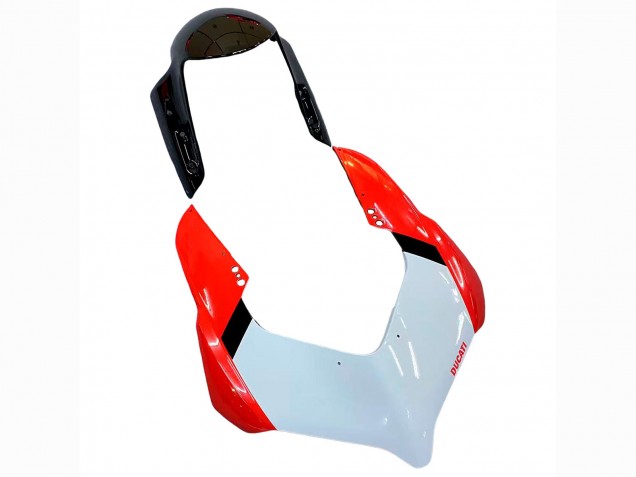 Kits Carenado Moto Ducati Panigale V2 2020-2024 - Blanco Rojo Negro Brillante Fábrica