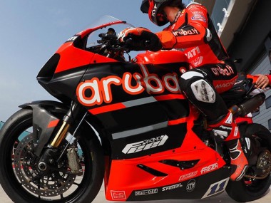 Carenados Moto Ducati Panigale V4 V4S 2018-2019 - Rojo Negro Brillante Aruba 11 Fábrica