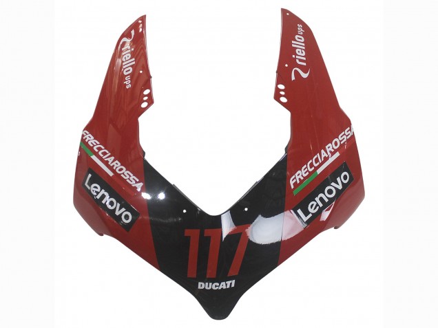 Carenado Moto Ducati Panigale V4 V4S 2020-2021 - Rojo Negro Brillante Lenovo 117 Fábrica
