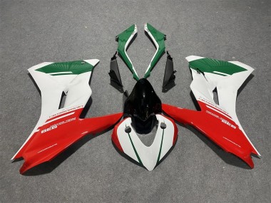 Carenados Moto Ducati Supersport 939/939S 2017-2022 - Blanco Rojo Verde Fábrica