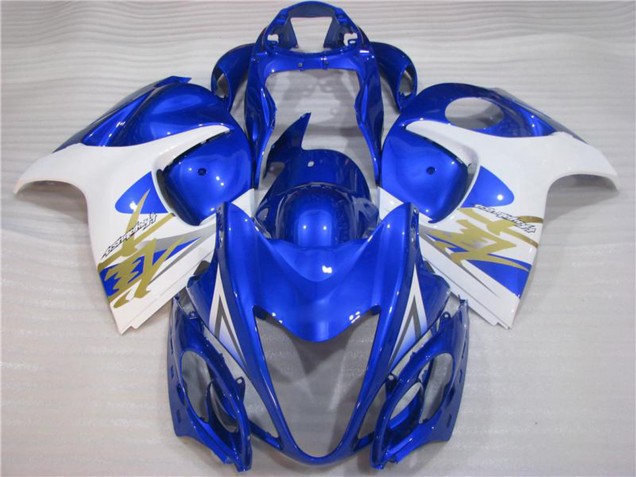 Carenados Moto Suzuki GSXR 1300 Hayabusa 2008-2020 - Blanco Azul Fábrica