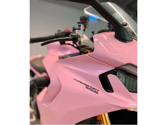 Carenados Moto Ducati 2021-2024 Ducati Supersport 950/950S 2021-2024 - Rosa Negro Fábrica