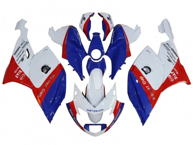 Carenados ABS BMW K1200S 2005-2010 - Blanco Rojo Azul Fábrica