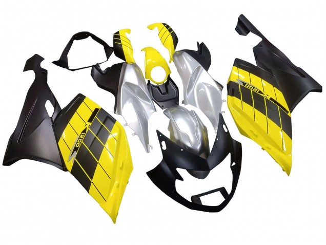 Carenados Moto BMW K1200S 2005-2010 - Amarillo Plata Negro Mate Fábrica