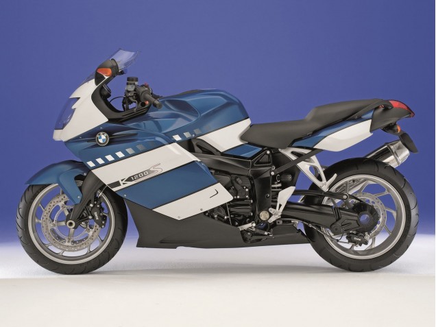 Carenados Moto BMW K1200S 2005-2010 - Blanco Azul Oscuro Fábrica