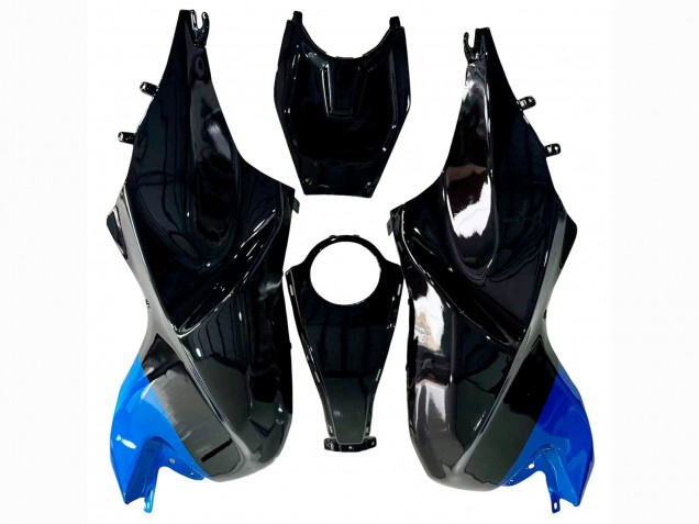 Carenado Moto BMW K1200S 2005-2010 - Plata Azul Negro Fábrica