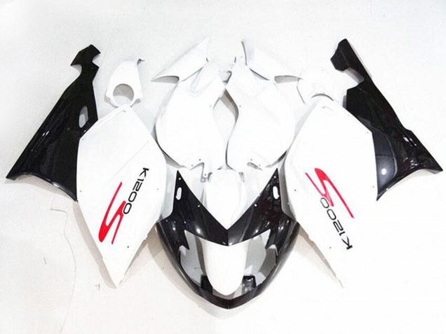 Carenados Moto BMW K1200S 2005-2010 - Blanco Negro Brillante Fábrica