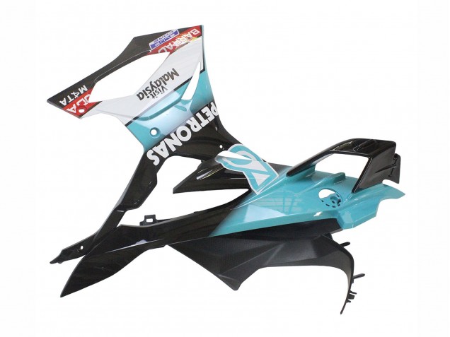 Carenados Moto BMW S1000RR 2023-2024 - Azul Claro Negro Mate Petronas Fábrica