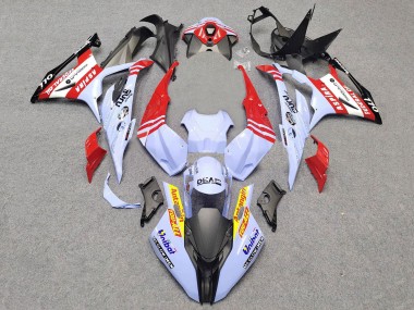 Carenados Moto BMW S1000RR 2023-2024 - Blanco Rojo Negro Oro Fábrica