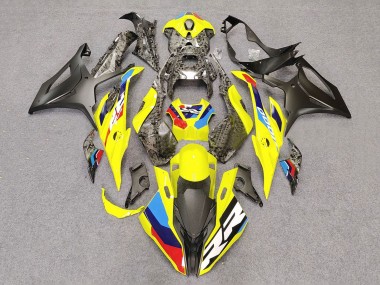 Carenados Moto BMW S1000RR 2023-2024 - Amarillo FibraCarbono Fábrica