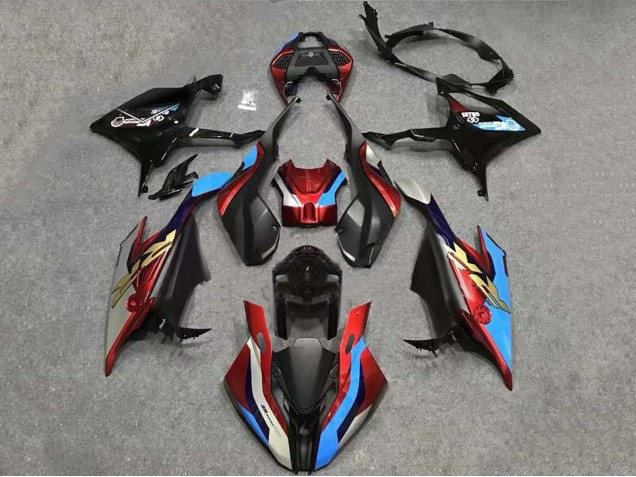 Carenados Moto BMW S1000RR 2023-2024 - Negro Rojo Azul Oro Fábrica
