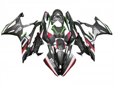 Carenados Moto BMW S1000RR 2019-2022 - Negro Rojo Verde FibraCarbono Fábrica