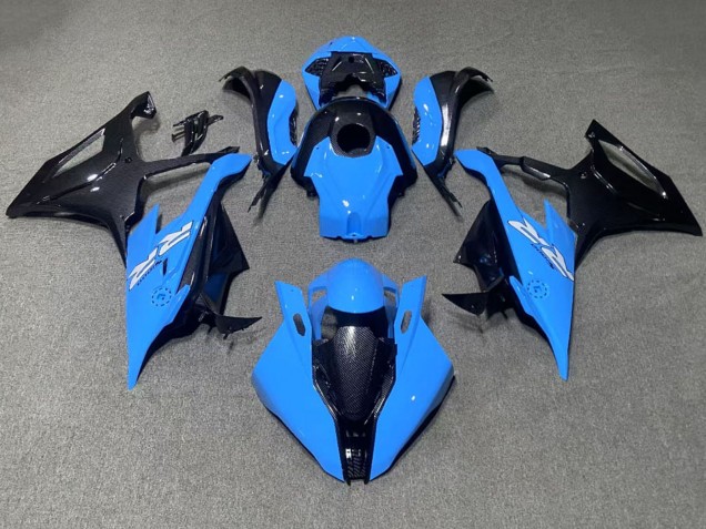 Carenados Moto BMW S1000RR 2019-2022 - Azul Negro FibraCarbono Fábrica