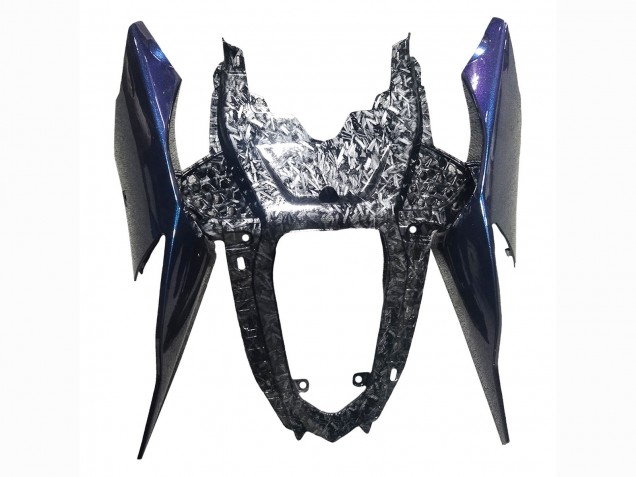 Carenados Moto BMW S1000RR 2019-2022 - Gradiente Azul Púrpura Falsificado FibraCarbono Fábrica