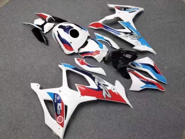 Carenados Moto BMW S1000RR 2019-2022 - Blanco Rojo Azul Fábrica