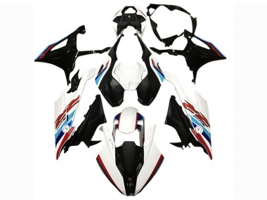 Carenado Moto BMW S1000RR 2019-2022 - Negro Blanco Azul Fábrica