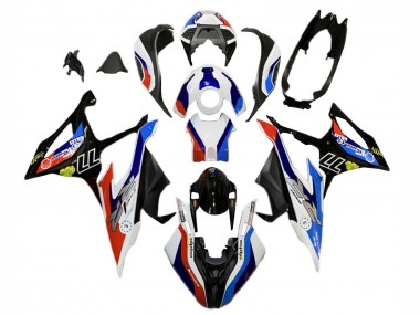 Carenados Moto BMW S1000RR 2019-2022 - Azul Rojo Blanco 77 Fábrica