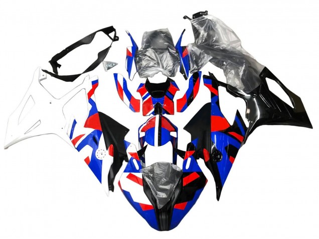 Carenados Moto BMW S1000RR 2019-2022 - Azul Rojo Blanco Fábrica