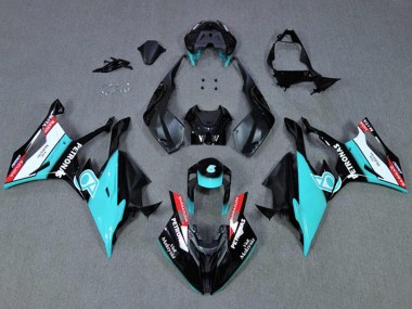Carenados Moto BMW S1000RR 2019-2022 - Negro Cian Petronas Fábrica