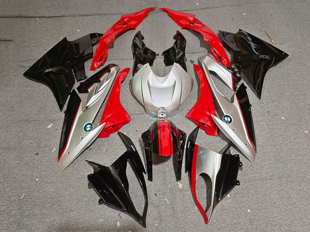 Carenados Moto BMW S1000RR 2019-2022 - Negro Plata Rojo Fábrica