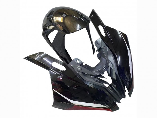 Carenados Moto BMW S1000RR 2019-2022 - Negro Rojo Oscuro Fábrica