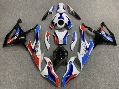 Carenado Moto BMW S1000RR 2019-2022 - Blanco Azul Rojo Fábrica