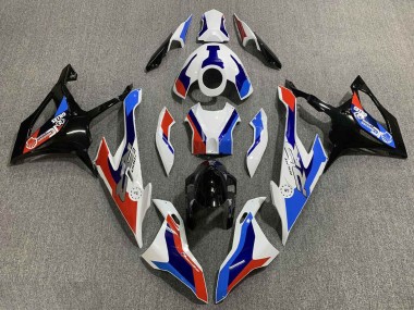 Carenado Moto BMW S1000RR 2019-2022 - Blanco Azul Rojo Fábrica