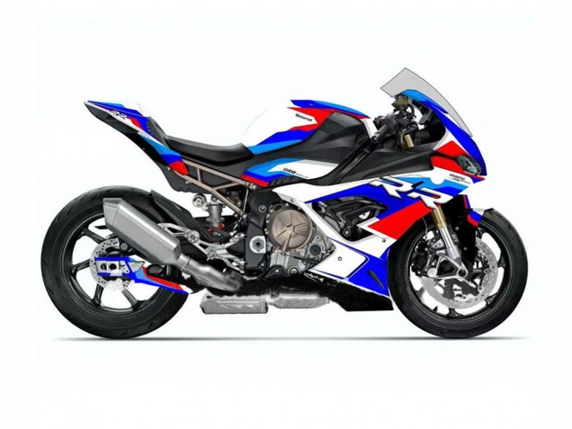 Carenados Moto BMW S1000RR 2019-2022 - Blanco Negro Azul Rojo Fábrica