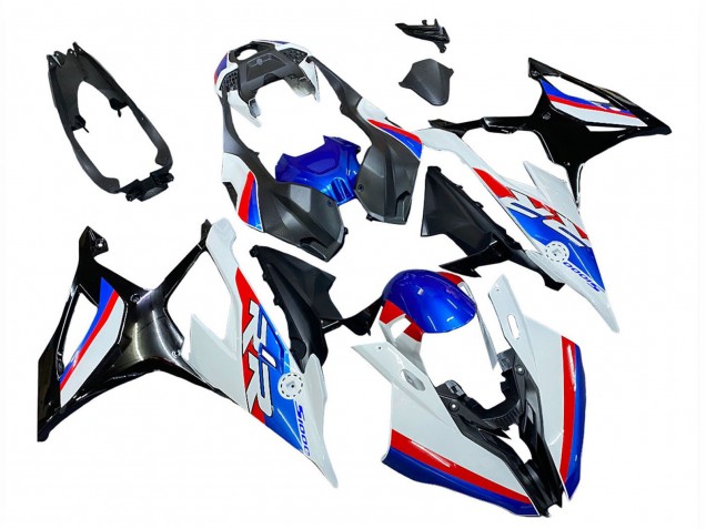 Carenados Moto BMW S1000RR 2019-2022 - Blanco Azul Rojo Fábrica