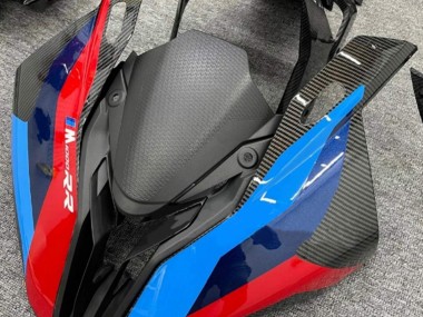 Carenados Moto BMW S1000RR 2019-2022 - Negro Azul Rojo FibraCarbono Fábrica