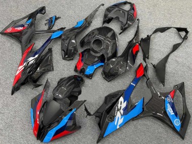 Carenados Moto BMW S1000RR 2019-2022 - Negro Azul Rojo FibraCarbono Fábrica