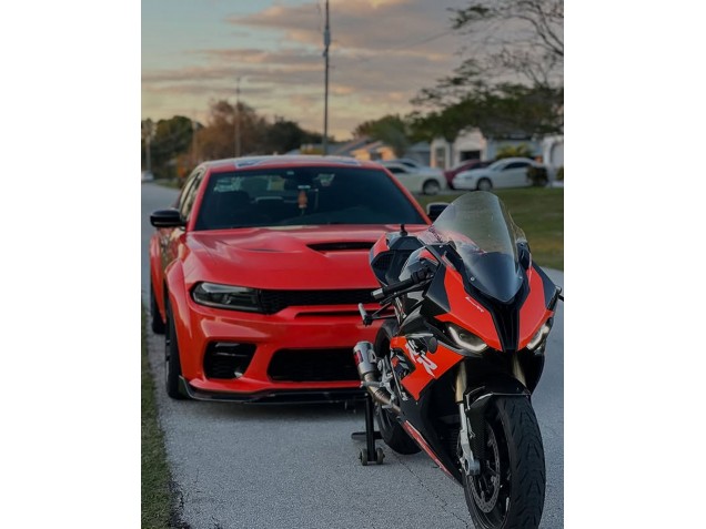 Carenados Moto BMW S1000RR 2019-2022 - Rojo Negro Fábrica