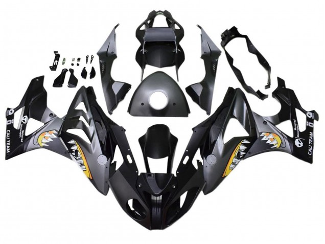 Carenados Moto BMW S1000RR 2017-2018 - Gris Negro Amarillo Tiburón Fábrica