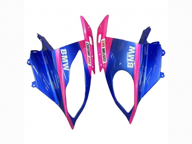 Carenados Moto BMW S1000RR 2017-2018 - Rosa Azul Amarillo Tiburón Fábrica