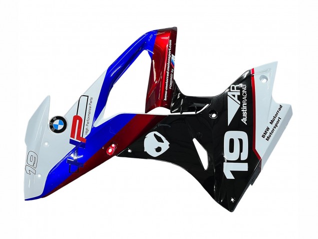 Carenados Moto BMW S1000RR 2017-2018 - Blanco Rojo Azul Negro Fábrica