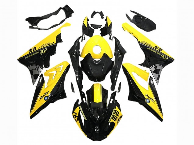 Carenados Moto BMW S1000RR 2017-2018 - Amarillo Negro Fábrica