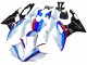 Kits Carenado Moto BMW S1000RR 2015-2016 - Blanco Rojo Azul Negro Brillante Fábrica