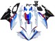 Kits Carenado Moto BMW S1000RR 2015-2016 - Blanco Rojo Azul Negro Brillante Fábrica