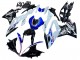 Kits Carenado Moto BMW S1000RR 2015-2016 - Blanco Azul Negro Brillante Fábrica