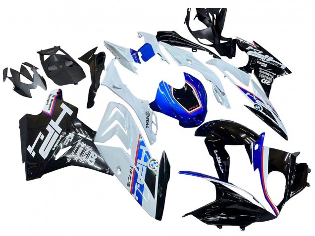Kits Carenado Moto BMW S1000RR 2015-2016 - Blanco Azul Negro Brillante Fábrica