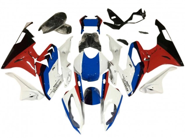Carenado Moto BMW S1000RR 2015-2016 - Blanco Rojo Azul Negro Fábrica