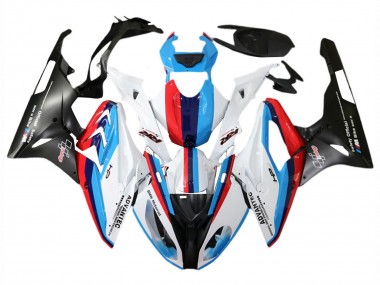 Carenado Moto BMW S1000RR 2015-2016 - Blanco Rojo Azul Negro Mate Fábrica