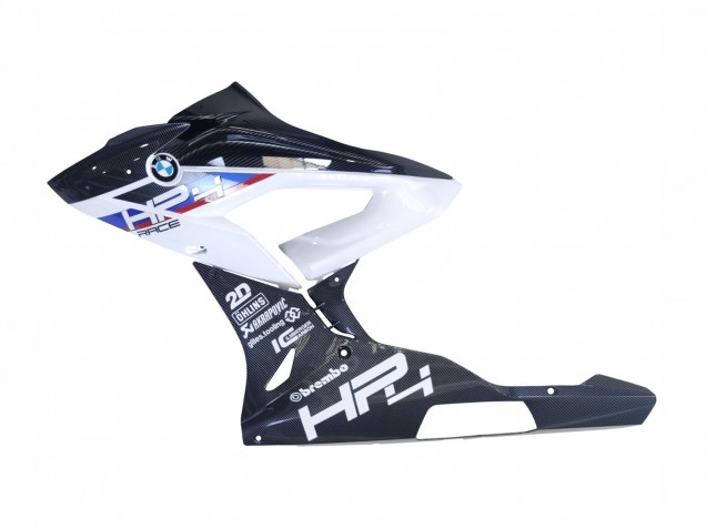 Carenados Moto BMW S1000RR 2015-2016 - Blanco Azul Negro FibraCarbono Fábrica