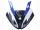 Carenados Moto BMW S1000RR 2015-2016 - Blanco Azul Negro FibraCarbono Fábrica